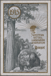 Dinner menu, Wester Retail Lumbermen's Association at San Francisco Commerical Club