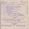 Lunch menu, San Francisco Overland Limited, Diner Car 374