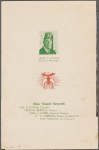 Dinner menu, Southern Pacific