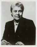 Portrait of anthropologist, activist, and photographer, Eslanda Goode Robeson
