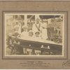 Family of Francis A. Smith surrounding her coffin