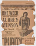 Audrey Munson in the photoplay "PURITY"