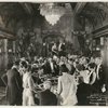 Walter Ringham (seated) and Maude Hill in the casino scene from the motion picture Determination.