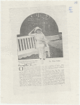 Miss Lily Elsie at her country home. ("The girl who made good."  Article on Lily Elsie. Cosmopolitan, December 1911.)