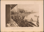 Les indigènes du village de Mutchié (Kassai) en visite au Roi des Belges (1888).