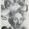 Publicity photograph montage of Hermione Gingold