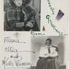 Publicity seasonal greeting card from Marie Powers