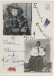 Publicity seasonal greeting card from Marie Powers