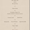 Dinner menu, Corinthian Cooks  Waiters Union No. 23