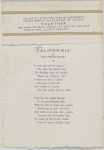 Dinner menu, Wester Retail Lumbermen's Association at San Francisco Commerical Club