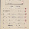 "Kōa hōkōbi" lunch menu in the Mantetsu Dining Car 