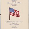 Banquet for Honorable Julius Kahn