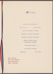 Banquet for Honorable Julius Kahn