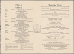 Dinner menu, Denver and Rio Grande Western Railroad