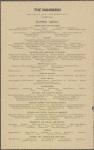 Supper menu, The Mandarin, Garfield 6464