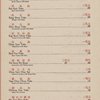 Daily menu, Tao Yuan Restaurant