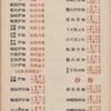 Daily menu, Tao Yuan Restaurant
