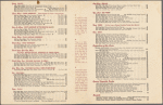 Daily menu, Cathay House