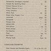 Wine list menu, Santa Fe Fred Harvey