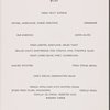 Dinner menu, The Chief, Fred Harvey Dining Car