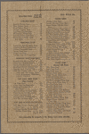 Daily menu, The Chinese Rathskeller