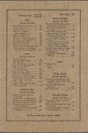 Daily menu, The Chinese Rathskeller