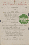 Daily menu, The Chinese Rathskeller