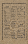 Daily menu, The Chinese Rathskeller
