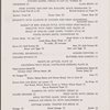 Dinner menu, The California Limited, Fred Harvey Dining Car