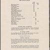 Breakfast menu, Dining Car, Southern Pacific