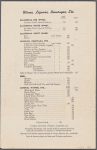 Lunch menu, The Beaver, Southern Pacific