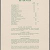 Dinner menu, Dining Car, Southern Pacific