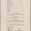 Dinner menu, Dining Car, Southern Pacific