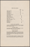 Lunch menu, Dining Car, Southern Pacific