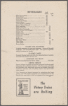 Lunch menu, Dining Car, Southern Pacific
