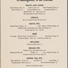 Breakfast menu, The Beaver, Southern Pacific