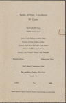 Dinner menu, Chicagoan, Kansas Cityan, Fred Harvey Dining Car