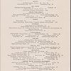 Dinner menu, The New York, New Haven, and Hartford Railroad Co., The Puritan Dining Car