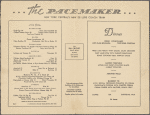 Dinner menu, New York Central System