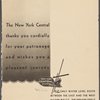 A la carte menu, New York Central System