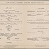Breakfast menu, New York Central System, the New Streamlined 20th Century Limited