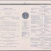 Daily menu menu, New York Central System at The Mercury