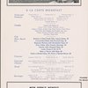 Breakfast menu, Southern Railway System