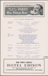 Breakfast menu, Southern Railway System
