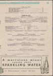 Daily menu menu, New York Central Lines