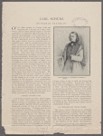 Carl Schurz as a student in Germany