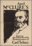 April McClure's beginning the final series of the Reminiscences of Carl Schurz.