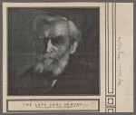 The late Carl Schurz. (From a portrait by Walter Florian.)