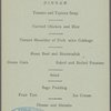 Dinner held by (American Line) aboard U.S.M.S. St. Louis