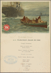 Dinner held by Red Star Line Antwerpen aboard S S Vaderland